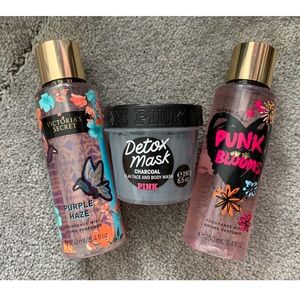 PINK/ VS FRAGRANCE FACE MASK COMBO!